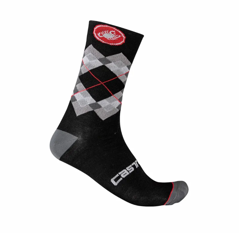 Castelli Rombo 18 Socks in Black